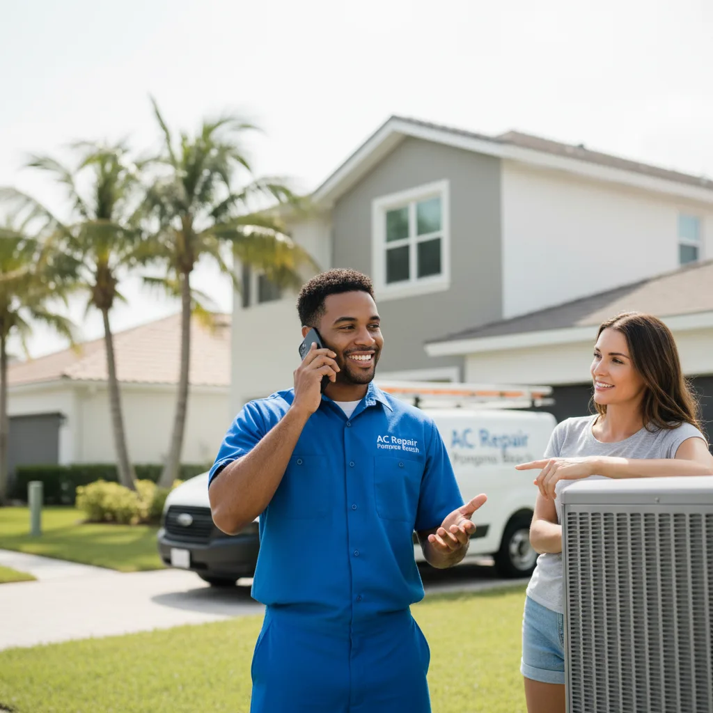 AC Repair Pompano Beach customer support in Arlington Heights